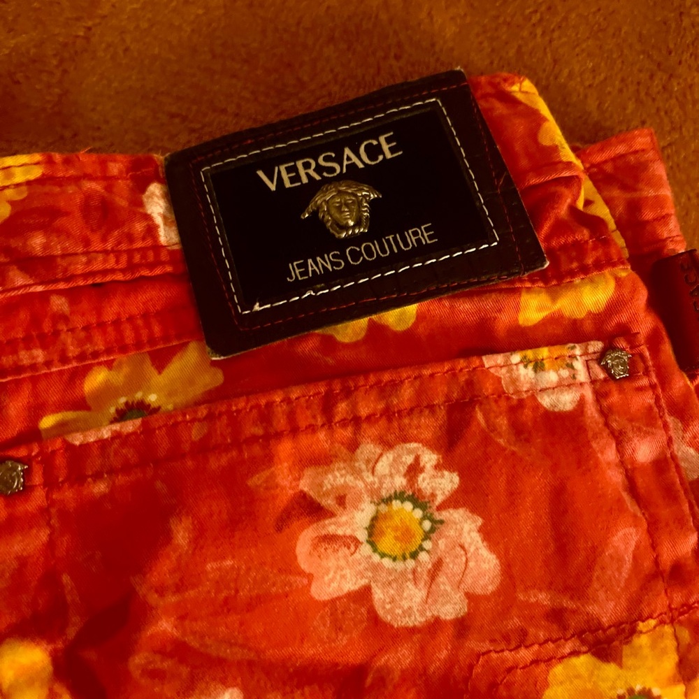 Versace retro sixties style Jean pance